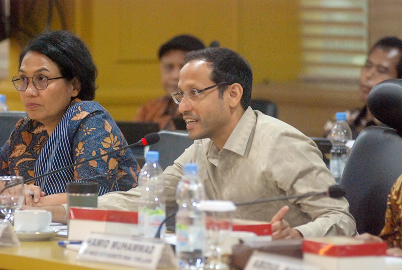 Mendiikbudristek  Raker Dengan Komite III DPD RI