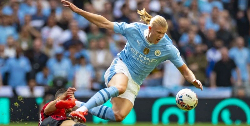 Manchester City Menang Telak 4-1 Atas Ipswich Town, Haaland Cetak Hatrick