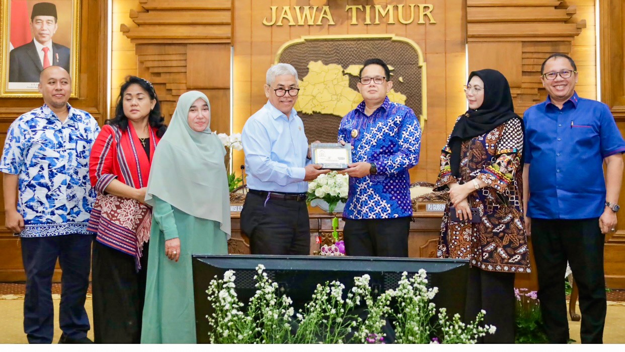 Terima Kunker Komisi X DPR RI, Pj Gubernur Adhy Beberkan Prestasi dan Tantangan Pendidikan Jatim