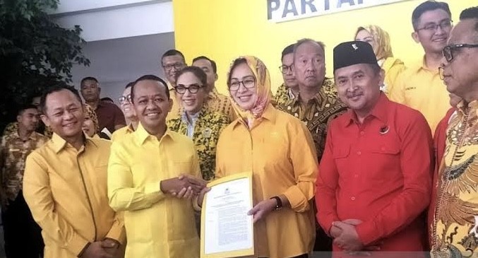 Golkar Usung Airin-Ade di Banten, Bahlil Pastikan KIM Tetap Kompak