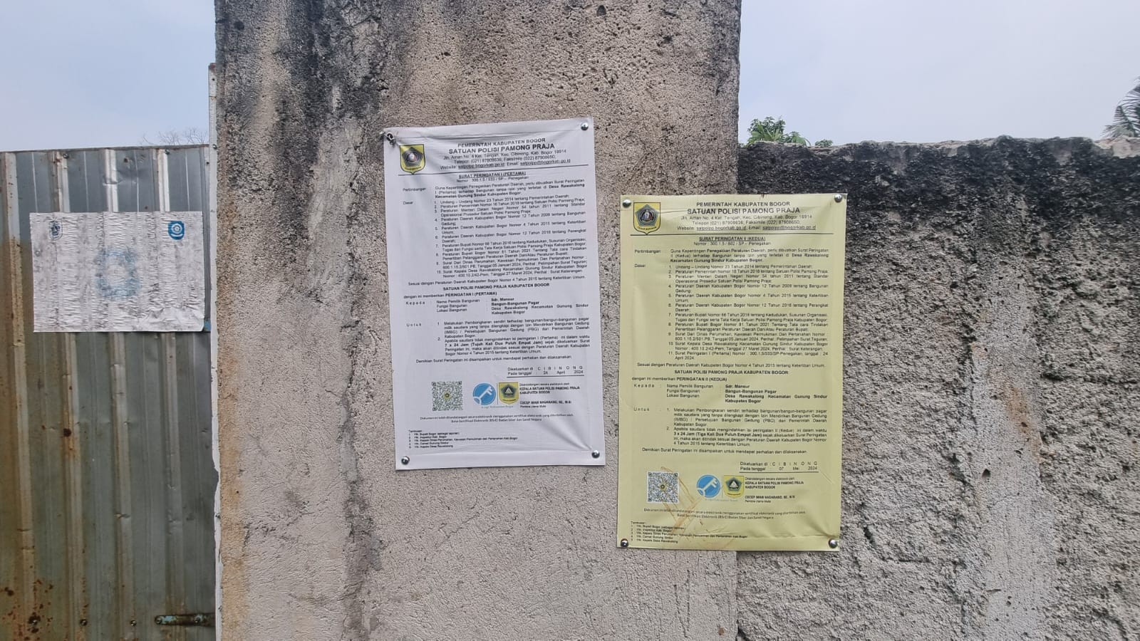 Fokus Pembongkaran di Puncak, Satpol PP Luput Pantau Bangunan Liar di Rawakalong
