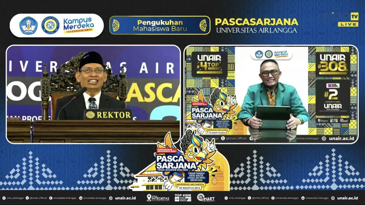 Dari Artis hingga Pejabat, Sejumlah Tokoh Dikukuhkan menjadi Maba UNAIR