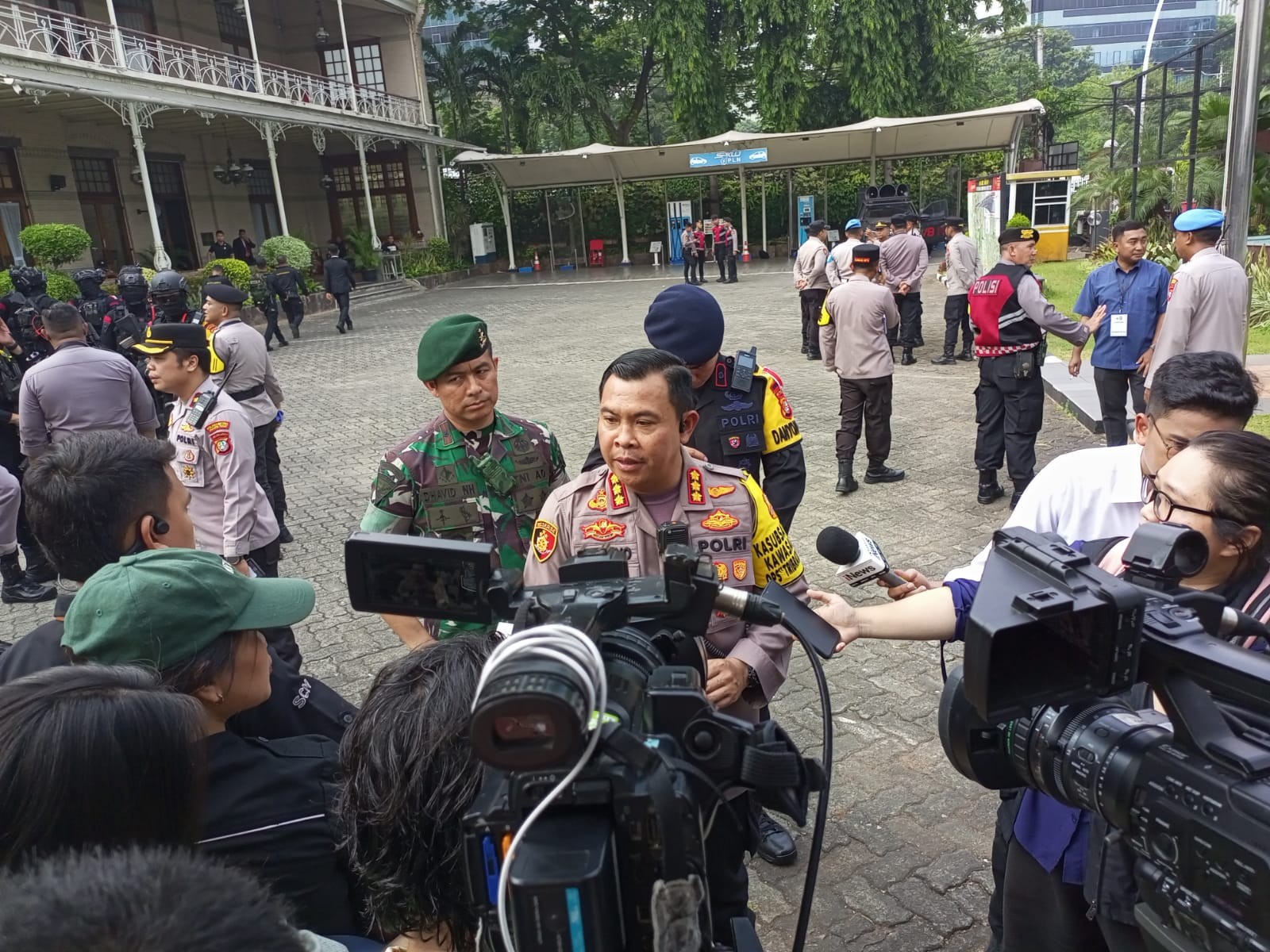 Kunjungan Paus Fransiskus, Polri Kerahkan 545 Personel Jaga Kedubes Vatikan