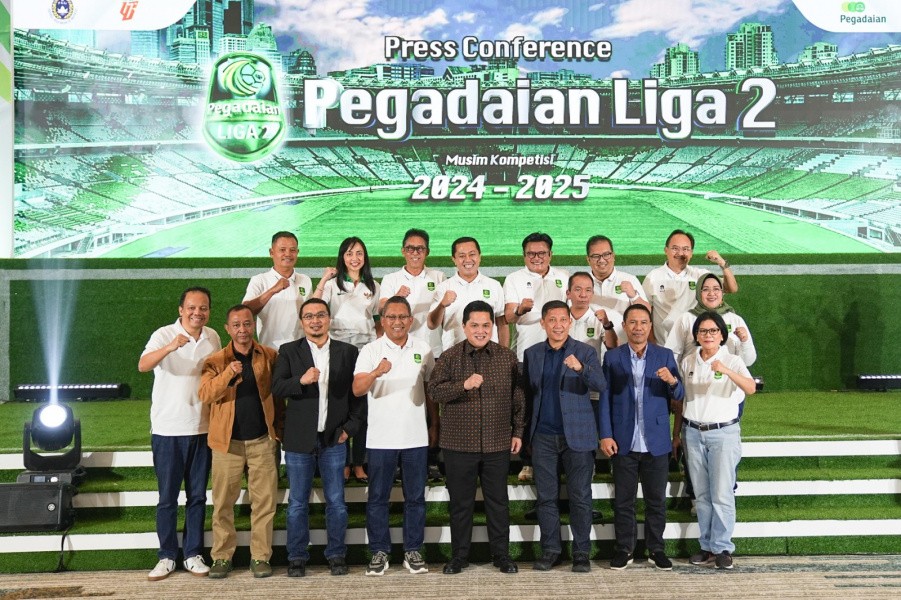 Liga 2 Kembali Disponsori Pegadaian, Erick Thohir Ingin Bangun Kompetisi Yang Bersih