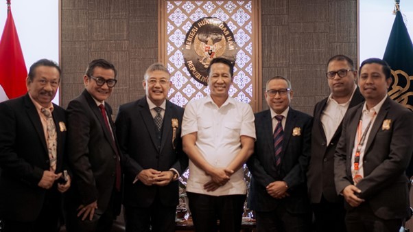 Menkumham RI Menerima Kunjungan DPP KAI