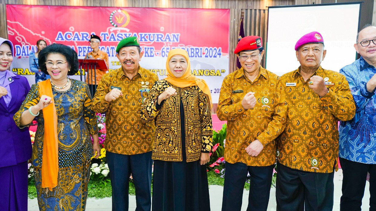 HUT ke-65 Pepabri, Khofifah: Perkuat Persatuan Demi Keutuhan Bangsa