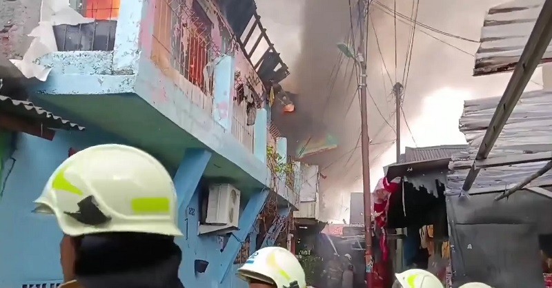 Kebakaran di Cipinag Baru, 3 Balita Tewas dan 17 Rumah Hangus 