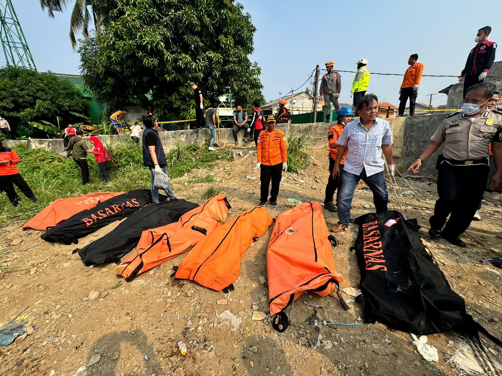 Tim SAR Hentikan Pencarian Jasad di Kali Bekasi