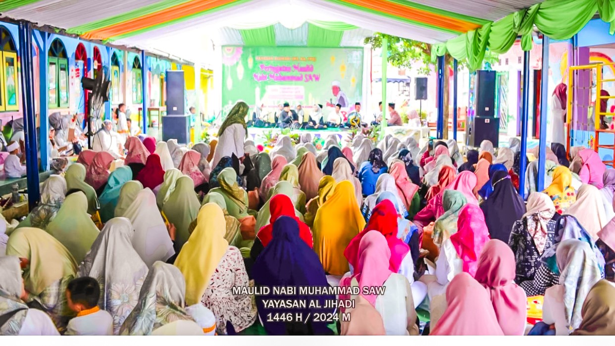 Peringatan Maulid Nabi di Yayasan Aljihadi, Gali Keteladanan Adab dan Akhlakul Karimah