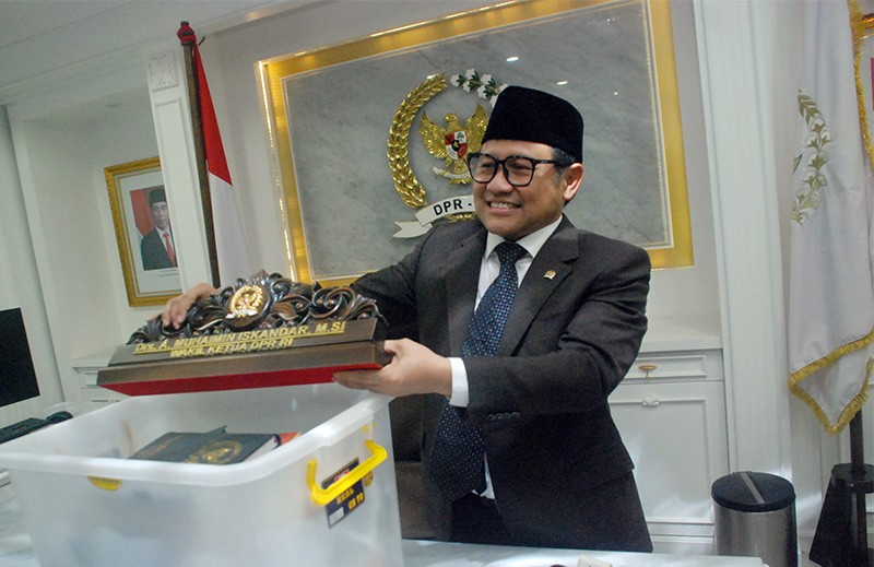 Masa Tugas Sebagai Wakil Ketua DPR RI Berakhir, Muhaimin Iskandar Beres-Beres Barang-Barang