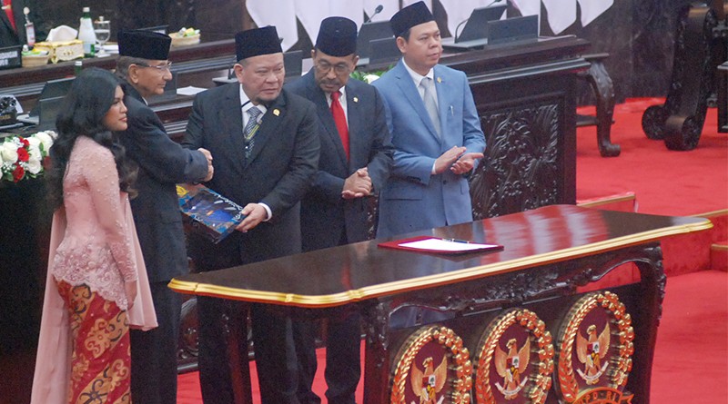 Memori DPD dari Ketua DPD periode 2019-2024