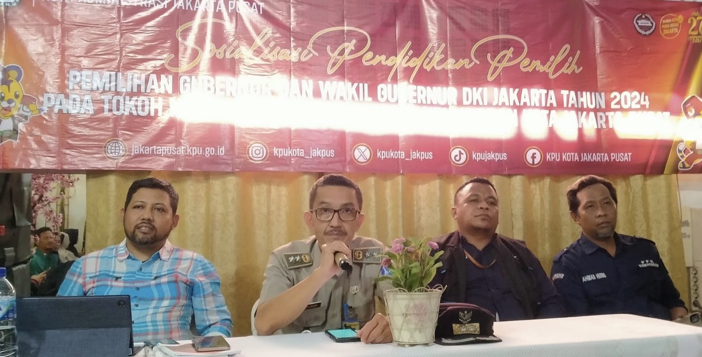 KPU Jakarta Pusat Ajak Masyarakat Gunakan Hak Pilihnya dengan Benar