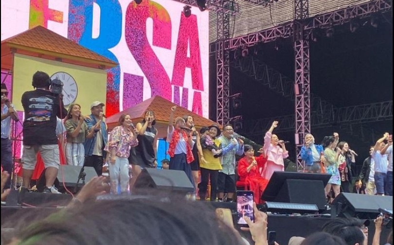 Reuni Lagu Anak-anak di Synchronize 2024, Titiek Puspa Mau Nangis