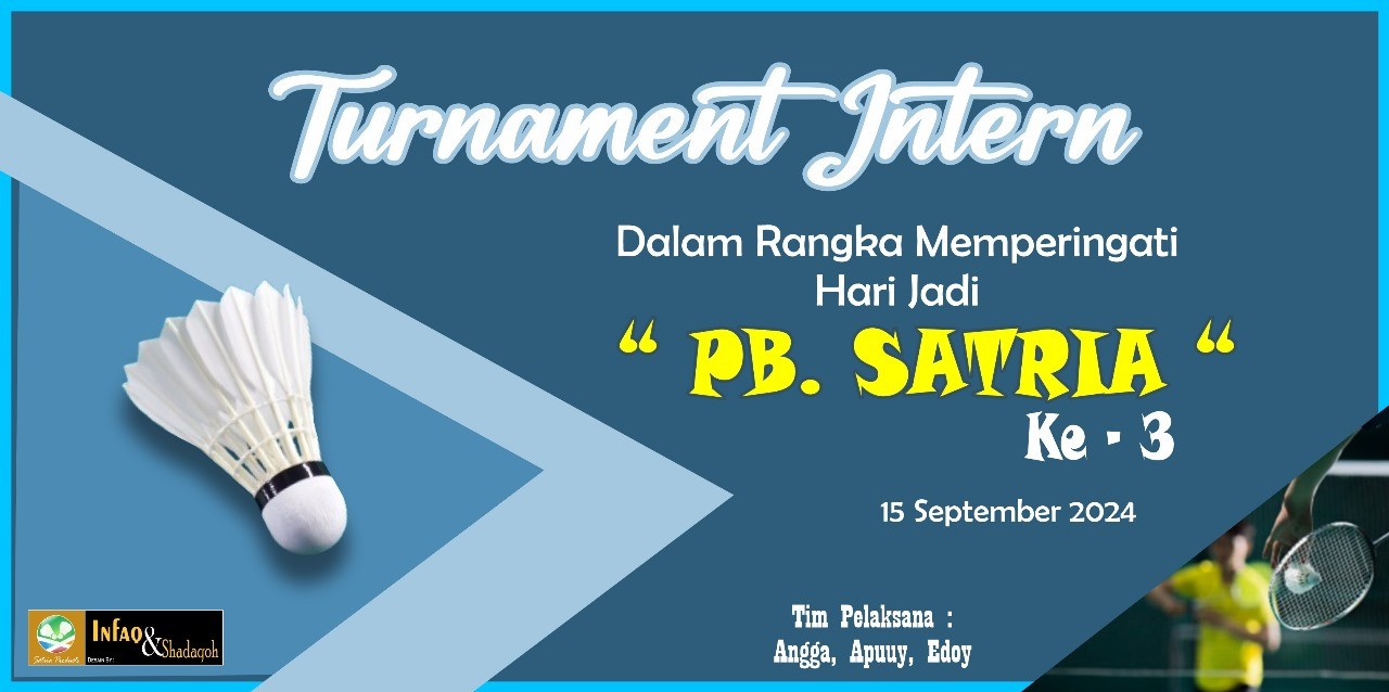 Kejuaraan Internal Satria Badminton Club Bikin Penonton Terperangah