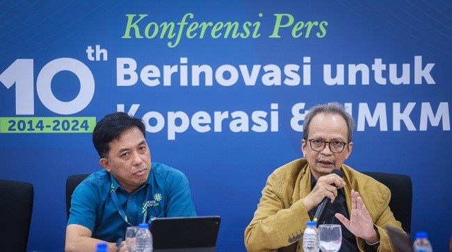 10 Tahun Jokowi, Penyaluran KUR Tembus Rp1.793 Triliun