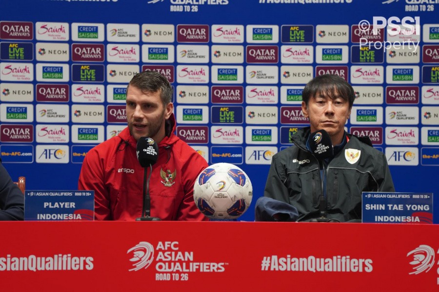 Lawan China, Timnas Indonesia Bersemangat Raih Tiga Poin Perdana