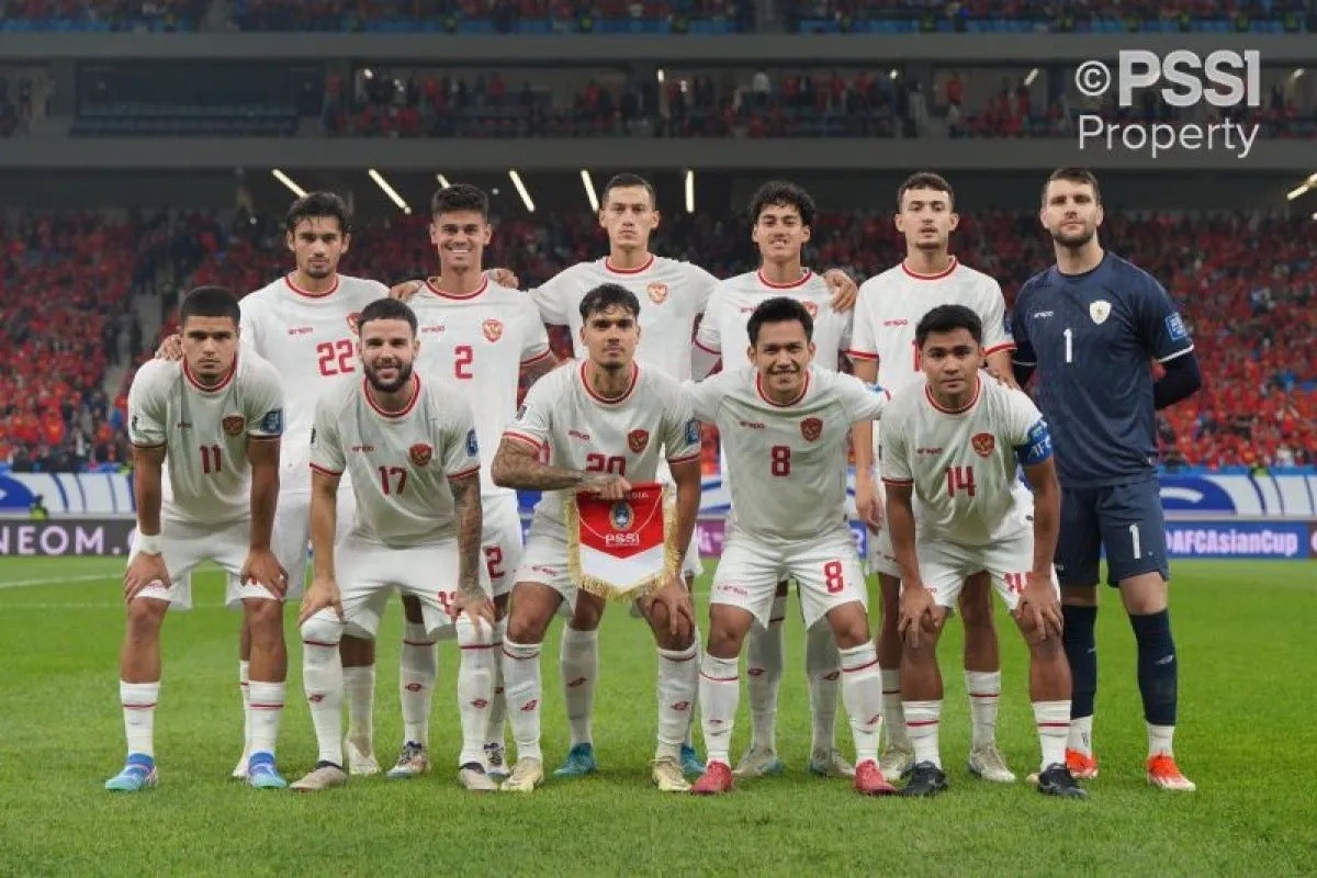 Timnas Indonesia Takluk Atas China 2-1 pada Kualifikasi Piala Dunia 2026