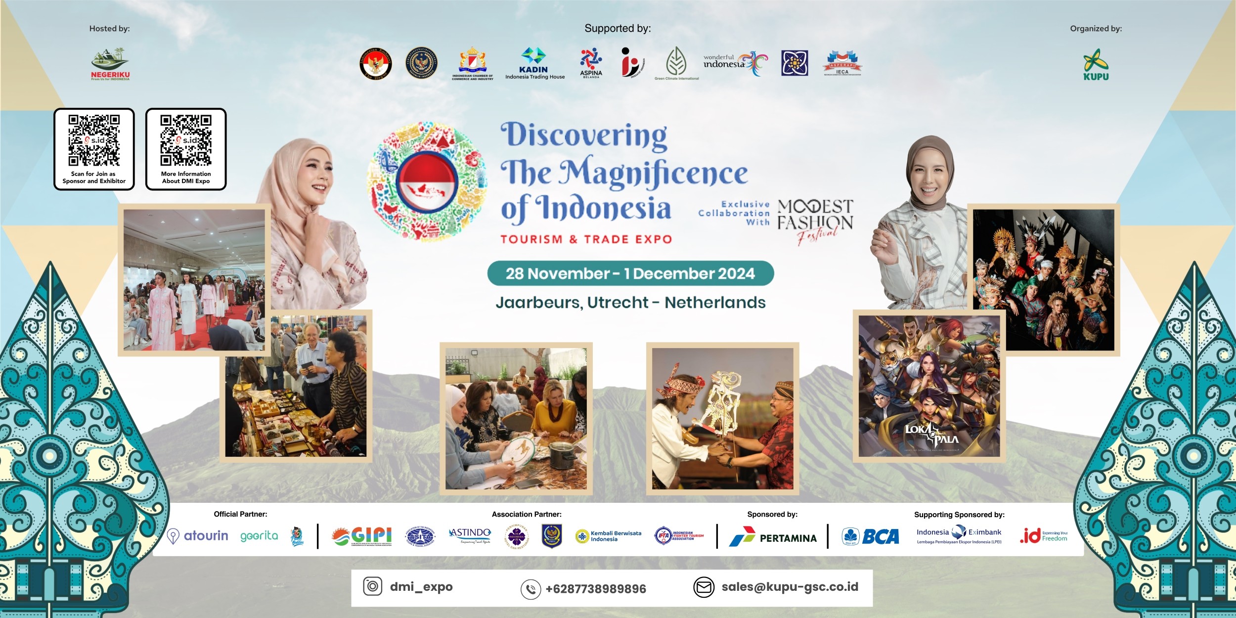 Discovering The Magnificence of Indonesia Expo 2024 (DMI Expo 2024) Kembangkan Ekonomi Kreatif Lokal di Eropa