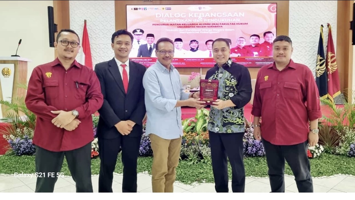 Penantian 15 Tahun, IKA FH Unesa Resmi Berdiri, Siap Berkolaborasi dan Wujudkan Daya Saing