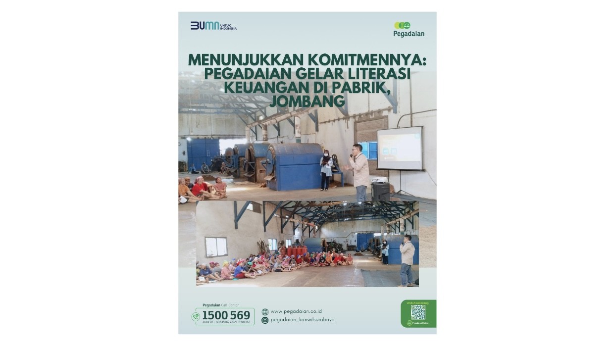 Edukasi Masyarakat Lokal, Pegadaian Gelar Sosialisasi Investasi Emas di Jombang