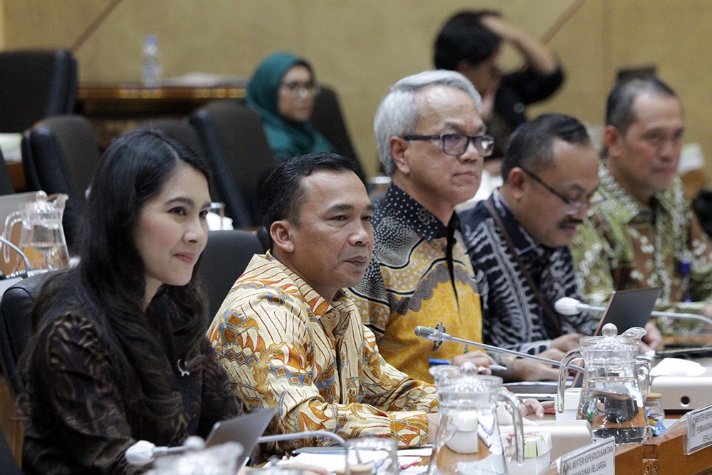 Raker Menteri Kependudukan Dan Pembangunan Keluarga Dengan Komisi IX DPR.