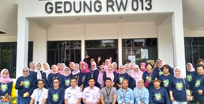 PAMA Resmikan Program Kampung Iklim dan Pelatihan Urban Farming di RW 13 Penggilingan Jakarta Timur