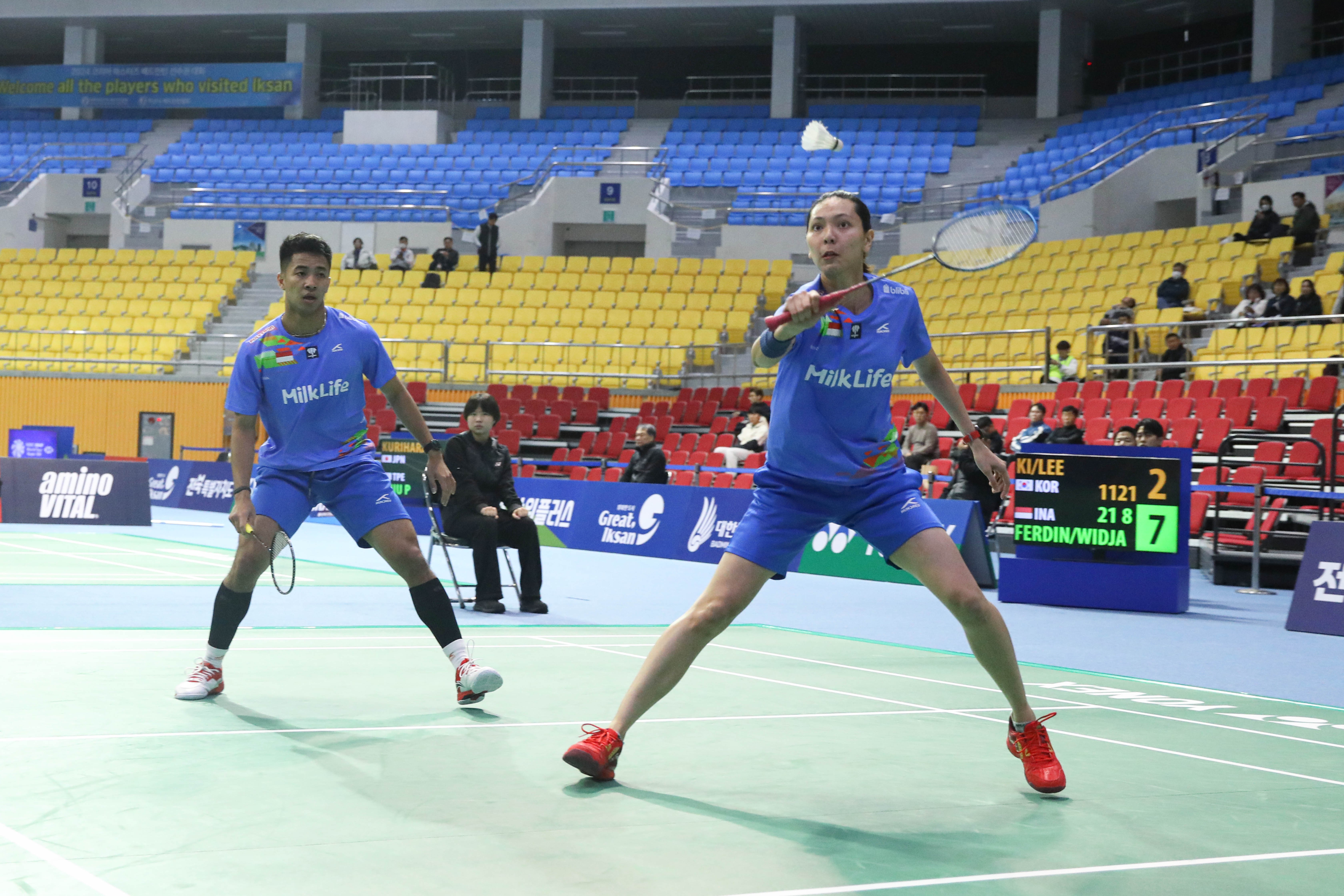 Dejan/Gloria Menang di Korea Masters 2024