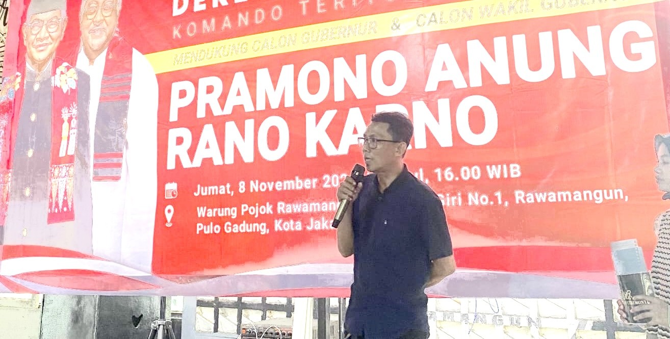 Deklarasi Dukung Pram-Rano, KORAL98 Siap Hadang Isu Kampanye Hitam