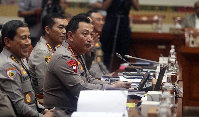Kapolri Jenderal Listyo Sigit Prabowo Raker Dengan Komisi III DPR