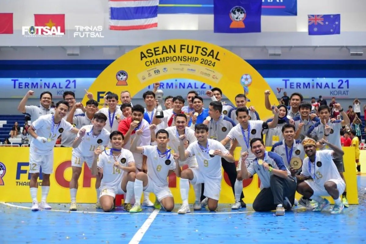 Timnas Indonesia Sukses Raih Juara Piala AFF Futsal 2024 