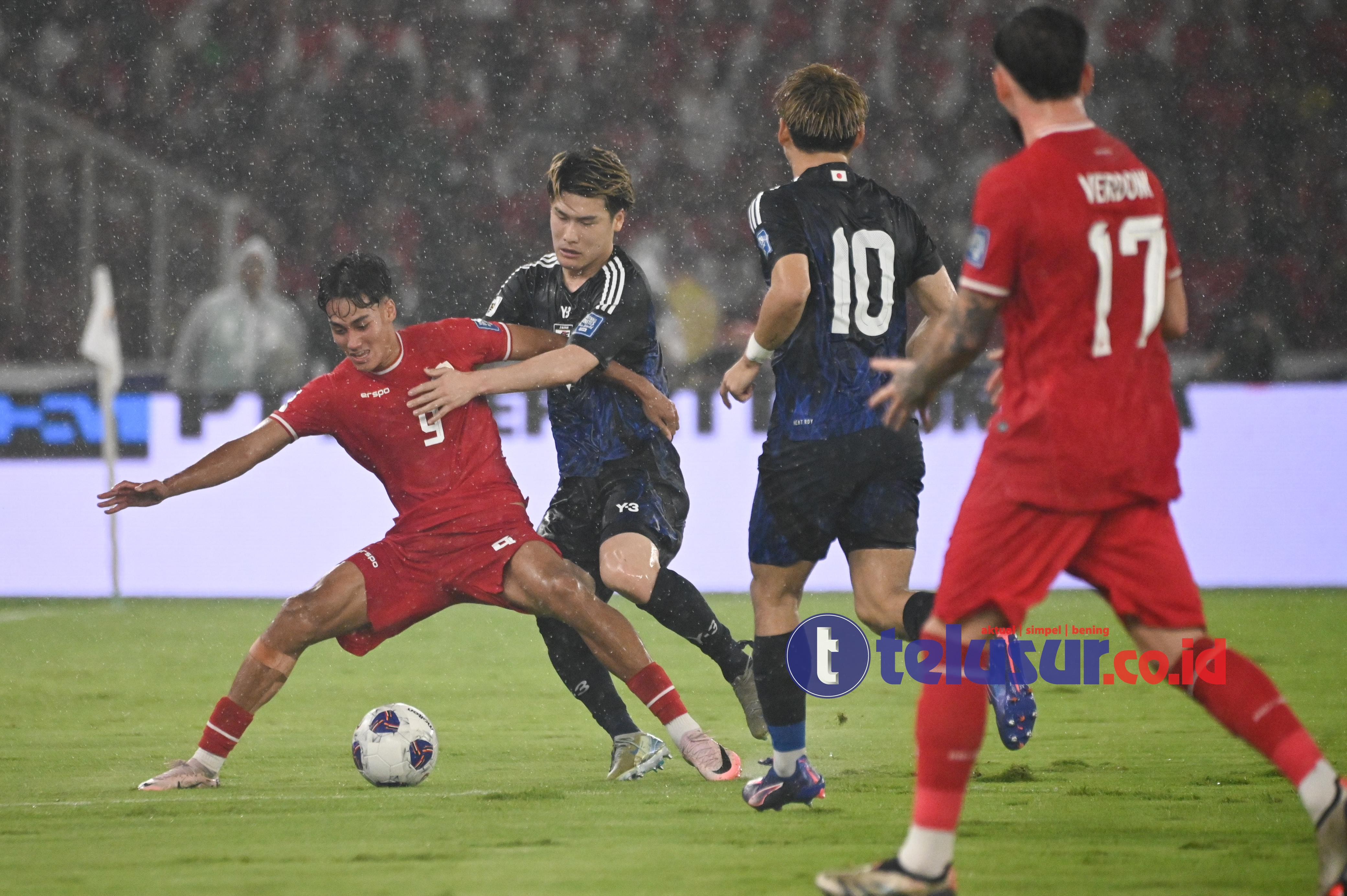 Kualifikasi Piala Dunia 2026 - Timnas Indonesia Kalah Telak atas Jepang di GBK