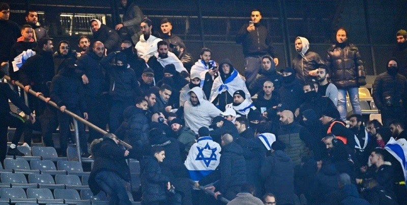 Suporter Israel Kembali Lakukan Aksi Brutal, Kali Ini di Prancis