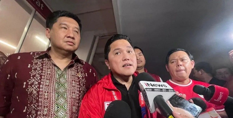 Erick Thohir Minta Maaf Atas Kekalahan Timnas dari Jepang