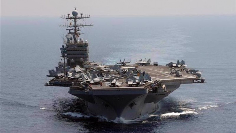 Kapal Induk USS Abraham Lincoln Kabur dari Laut Merah Usai Digempur Drone Yaman