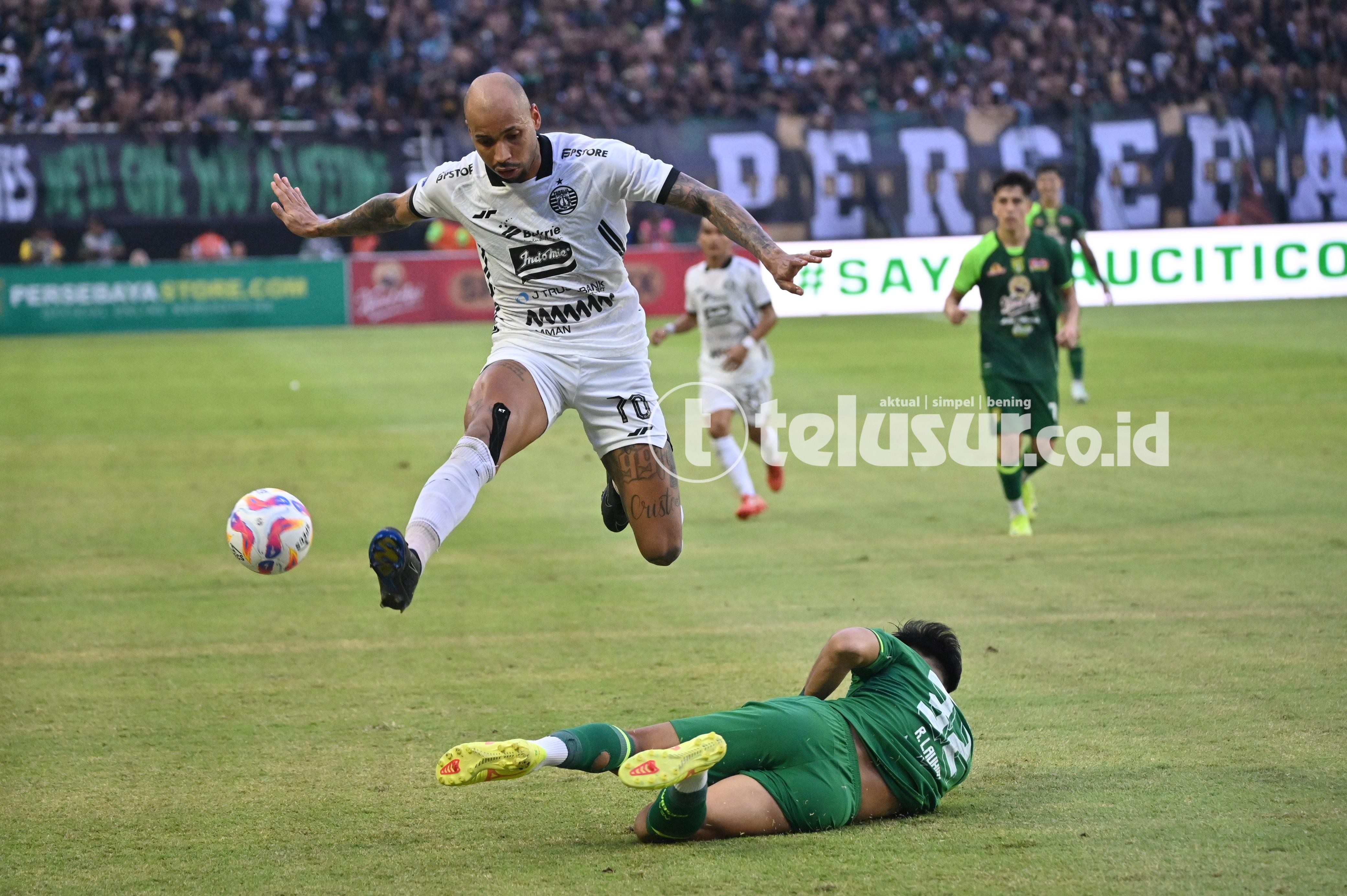 Sempat Tertinggal di Babak Pertama, Persebaya Sukses Tundukkan Persija di Laga Klasik