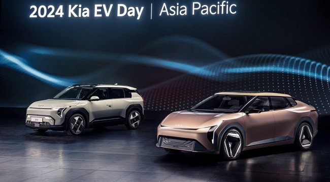 GJAW 2024, Kia Kenalkan Mobil listrik Terbaru EV3 