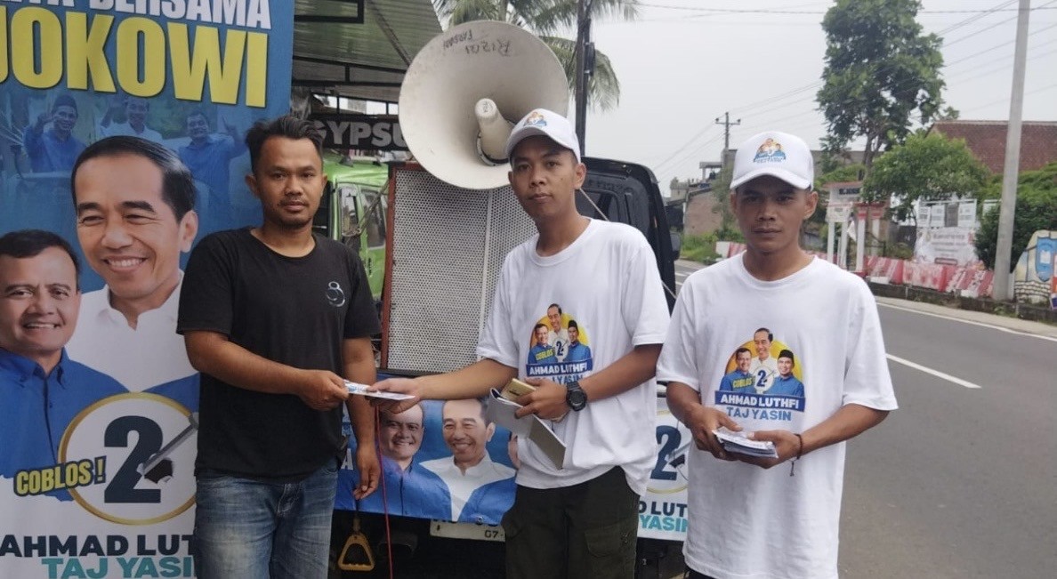 Altas Wonosobo Adakan Woro-woro, Dorong Masyarakat Coblos Gubernur Pilihan Jokowi