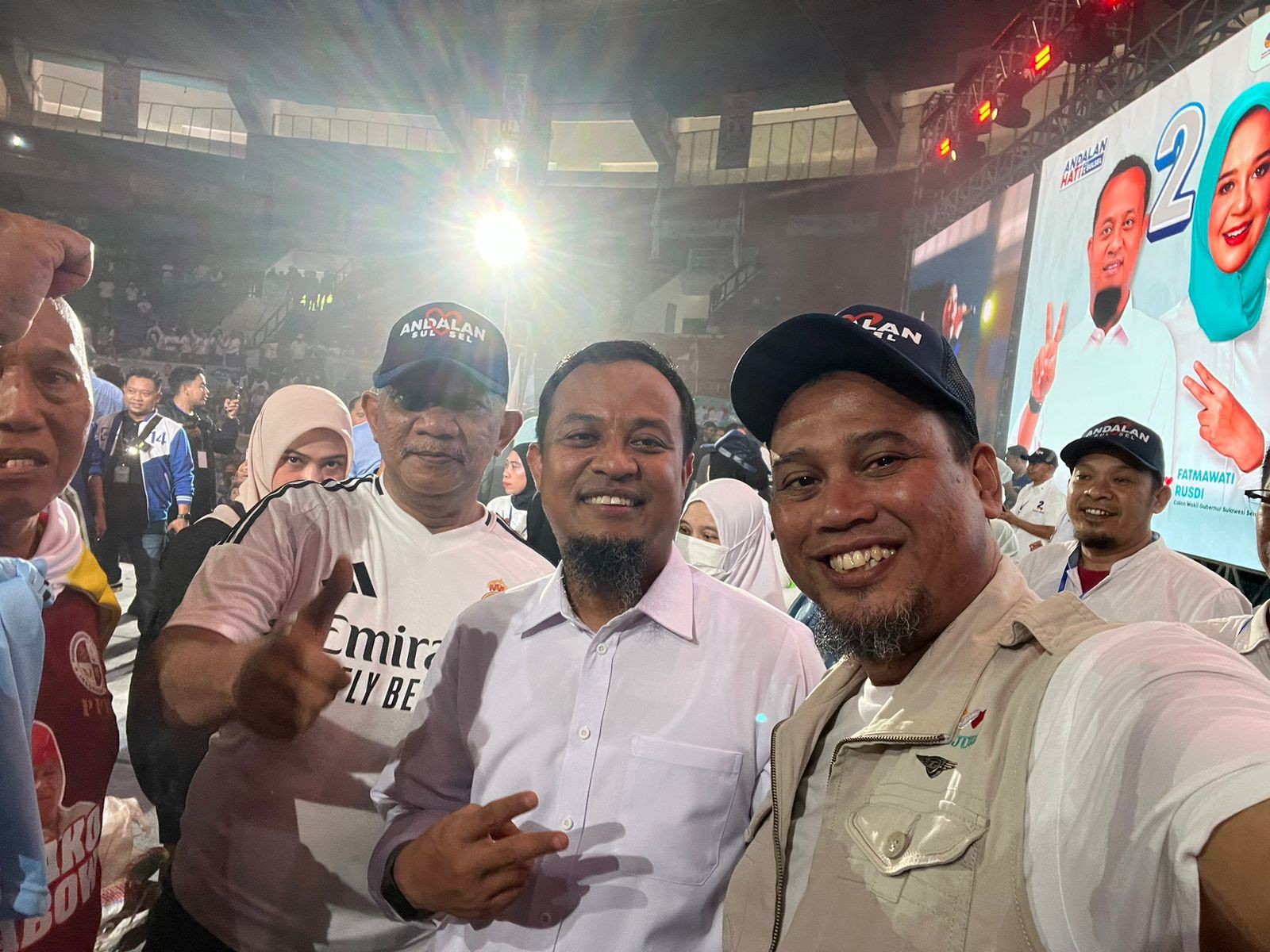 Quick Count Indikator 70,25%: Andalan Hati Unggul 76,19 %, Jubir Ucapkan Terima Kasih