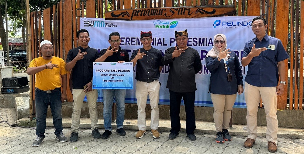 Wujudkan Desa Berdaya, Pelindo Regional 3 Sub Regional Jawa Dukung Penuh Pembangunan Desa Mandiri Wisata Penawar Sari Banyuwangi