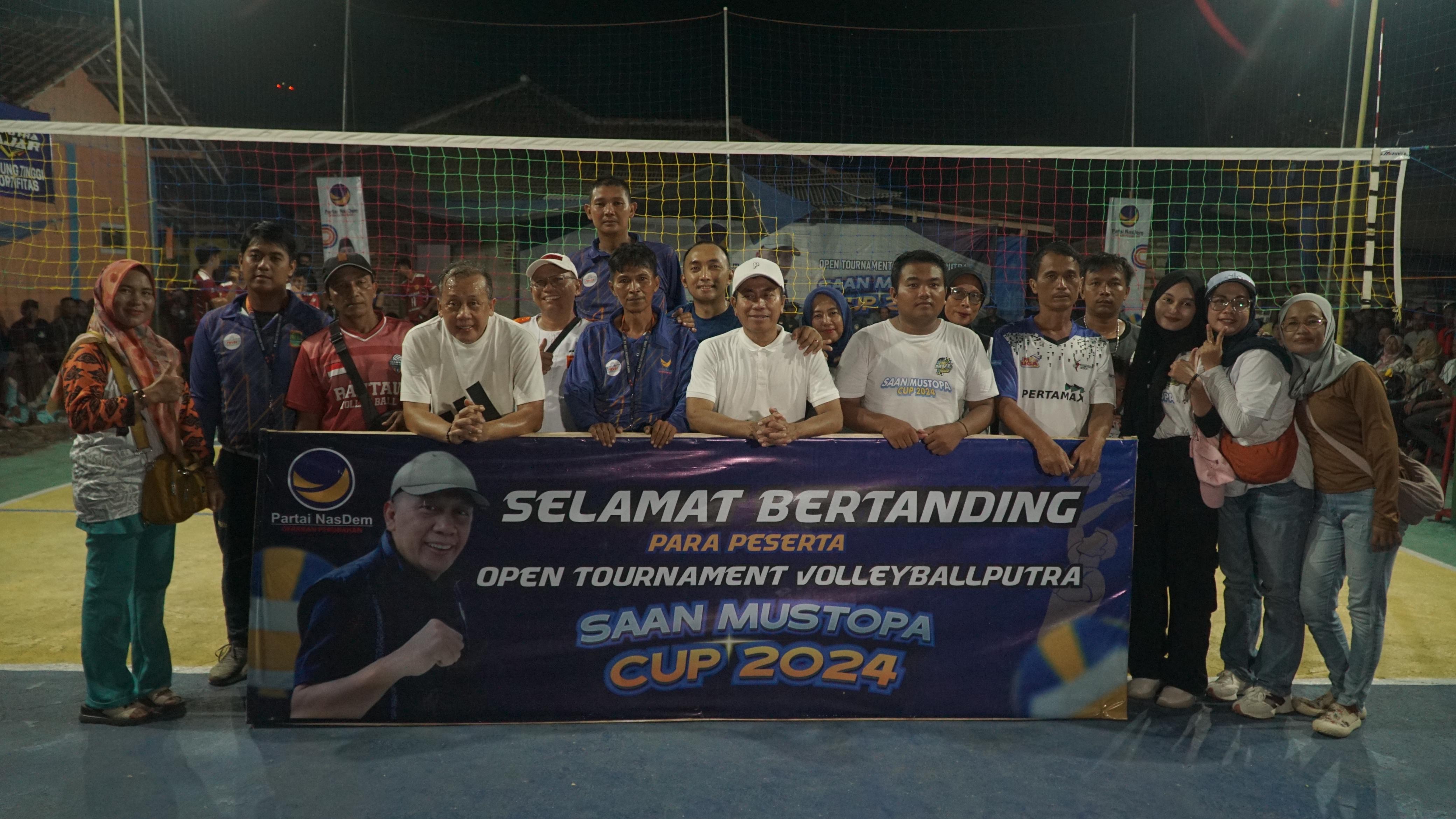 Mamat Rachmat Apresiasi Para Talenta Voli Muda Karawang