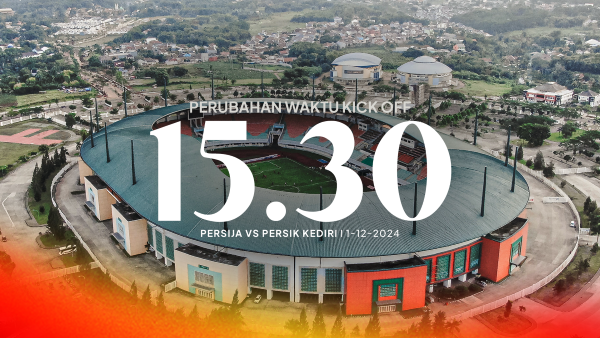 Operator Liga Majukan Waktu Kick Off Laga Persija Melawan Persik di Stadion Pakansari