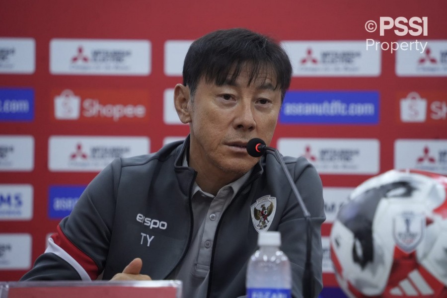 Shin Tae-yong Bidik Kemenangan Lawan Myanmar di Laga Perdana Piala AFF 2024