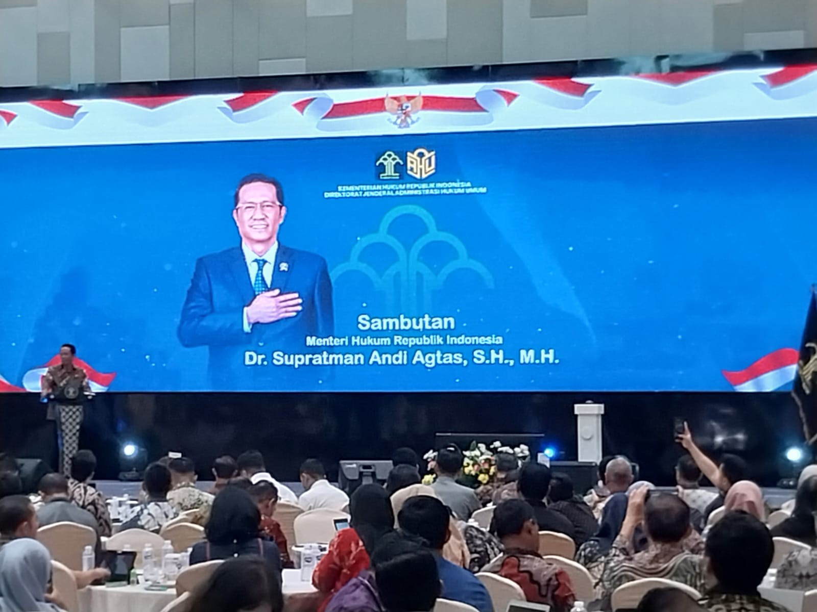 Menkum: Ditjen AHU Pegang Peran Strategis Dukung Program Prioritas Nasional