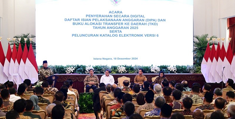 Terima DIPA dan TKD 2025, Pj. Gubernur Jatim Siap Tancap Gas Optimalkan Penggunaan Anggaran