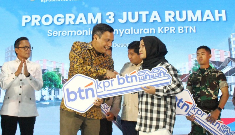 Akad Massal KPR BTN Sukses Dalam 2 Bulan Pemerintahan Prabowo Salurkan 30.000 KPR Ke Pekerja Informal