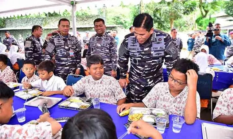 Dukung Program MBG, TNI AL Bakal Bangun 96 Dapur Umum
