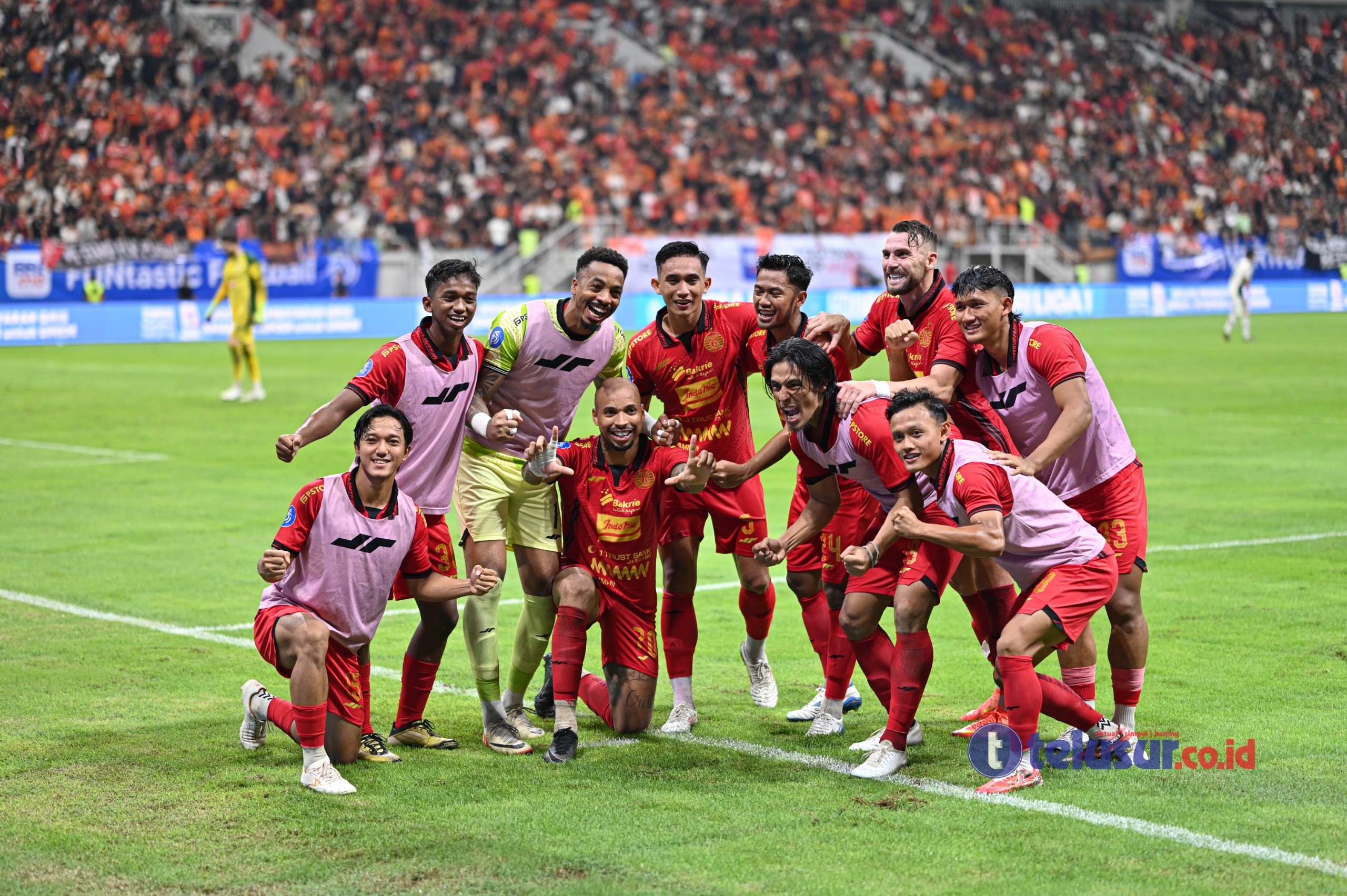 Gustavo Almeida Hattrick, Persija Tumbangkan PSS Sleman di JIS