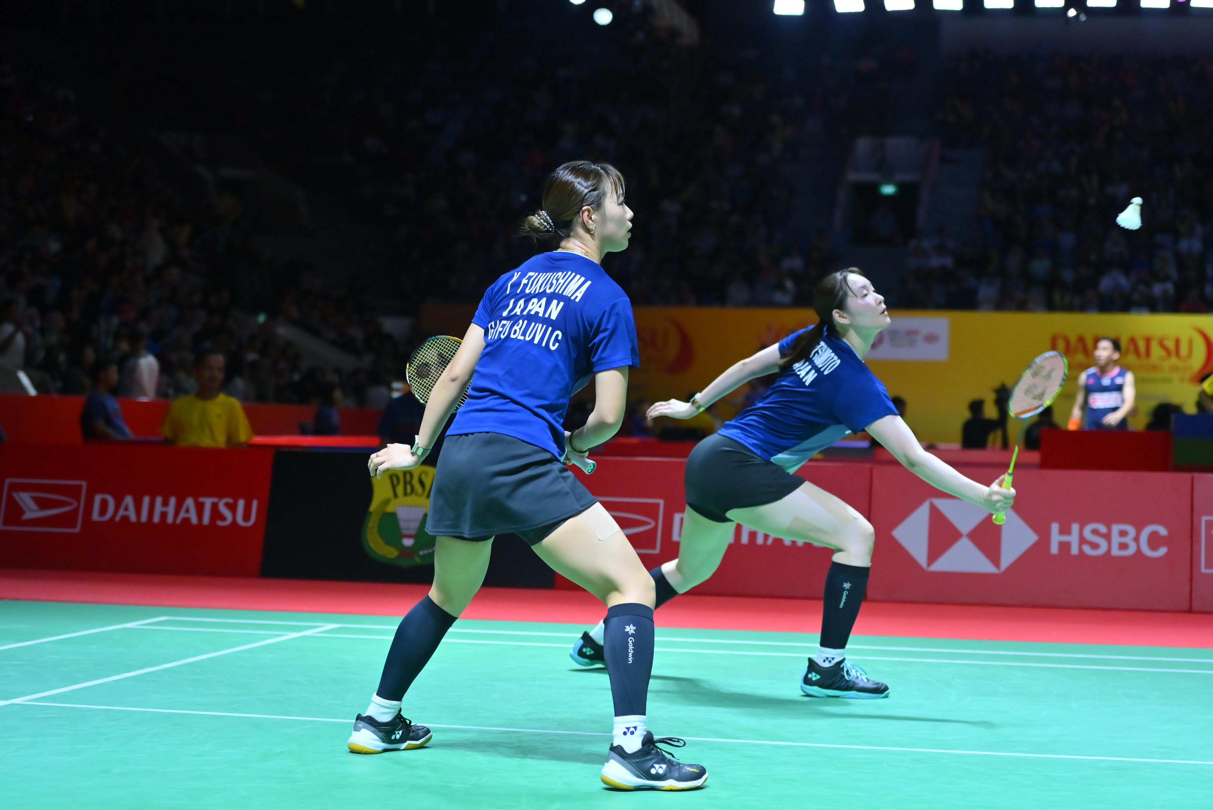 Fukushima/Matsumoto ke Perempat Final Indonesia Masters 2025 usai Tekuk Ganda Cina Taipei
