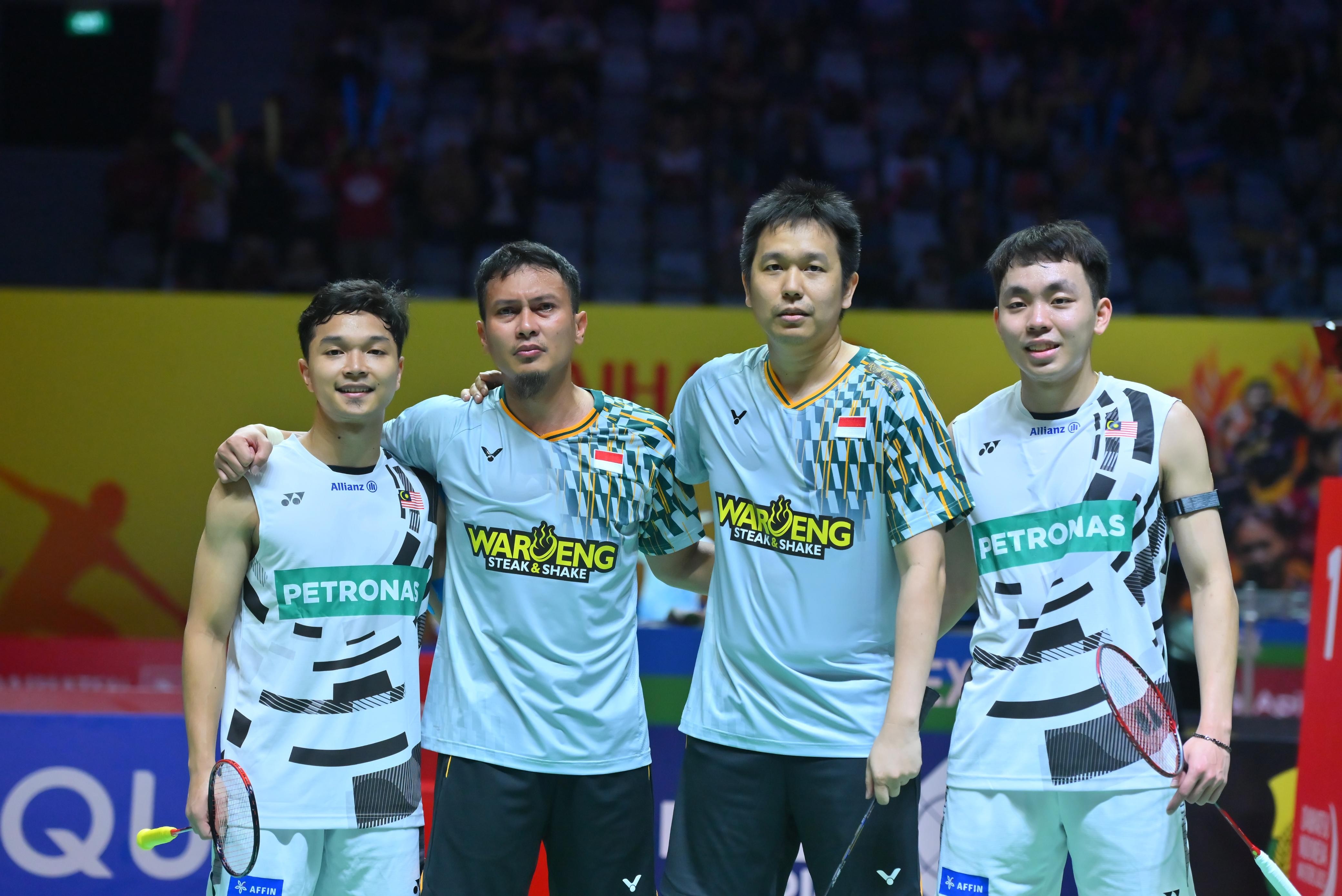 Perjalanan Hendra/Ahsan terhenti di 16 Besar Indonesia Master 2025