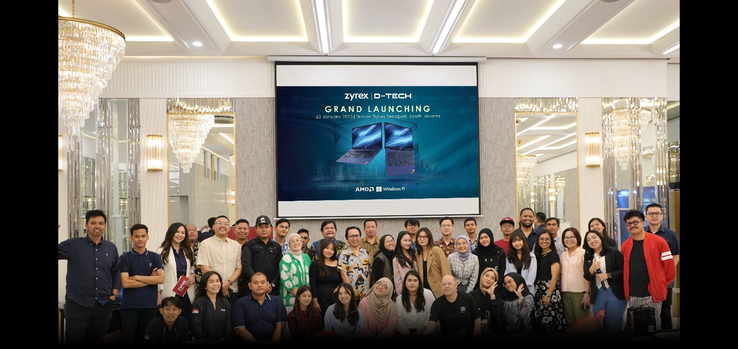 Zyrex 'D-Tech', Laptop Generasi Terkini yang Cocok untuk Pelajar, Mahasiswa dan Profesional